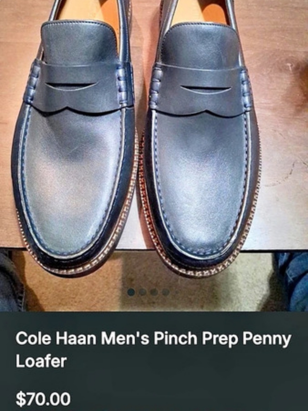 Cole Haan Pinch Prep Penny Loafer Men's Loafers US 12 Like New